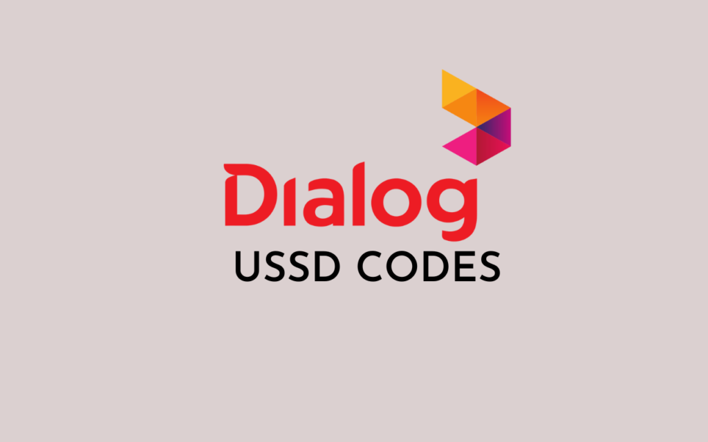 Dialog Ussd codes sri lanka