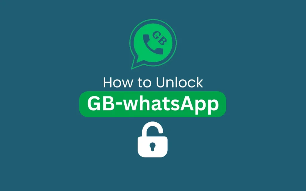 how to unlock forget gb whatsapp lock