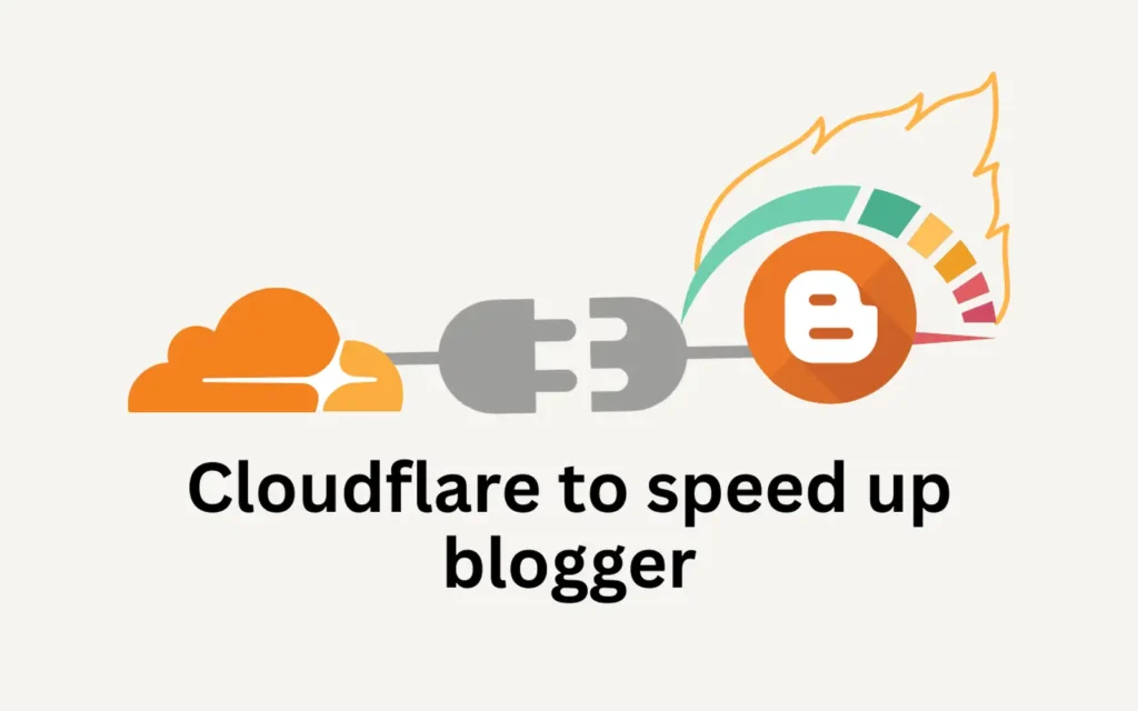 cloudflare to blogger