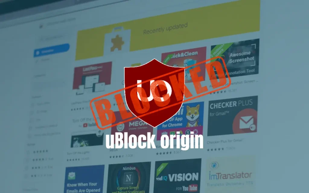 google manifest impact ublock origin